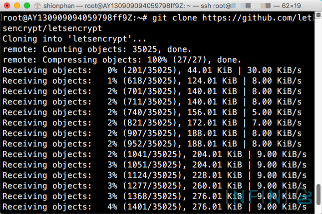 下载letsencrypt